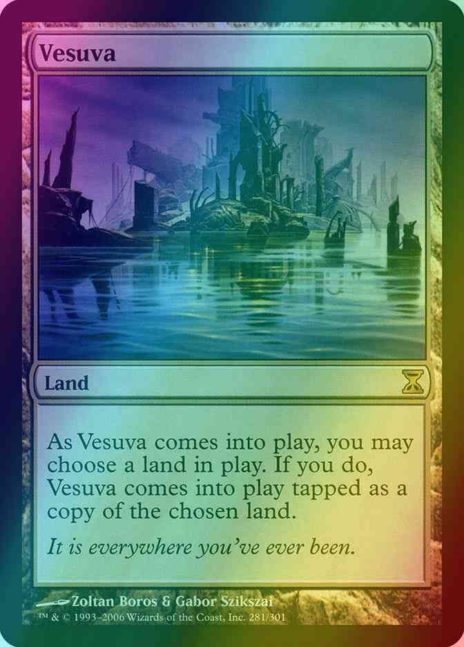 Vesuva [281] [Time Spiral] [Foil] – Face to Face Games