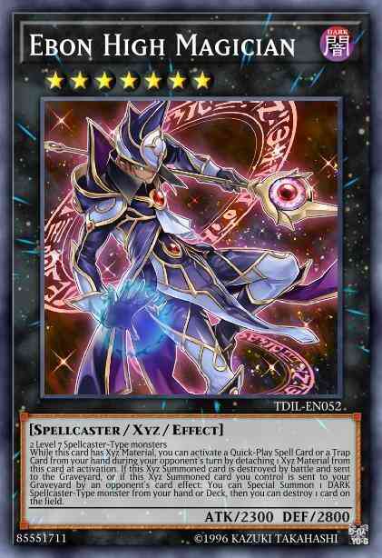 Ebon High Magician - TDIL-EN052 - Super Rare - 1st Edition