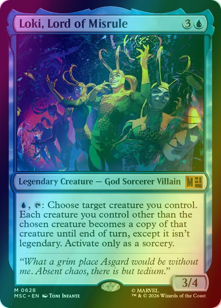 Loki, Lord of Misrule [628] [Jumpstart] [Marvel Super Heroes