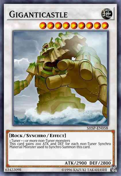 Giganticastle - SHSP-EN058 - Rare - 1st Edition