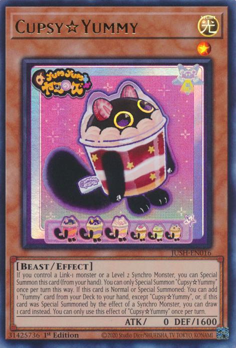 Cupsy☆Yummy - JUSH-EN016 - Ultra Rare - 1st Edition
