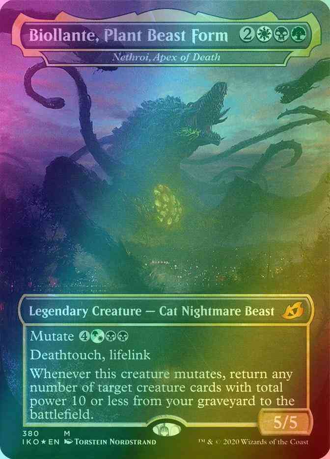 biollante mtg card Biollante, Plant Beast Form
