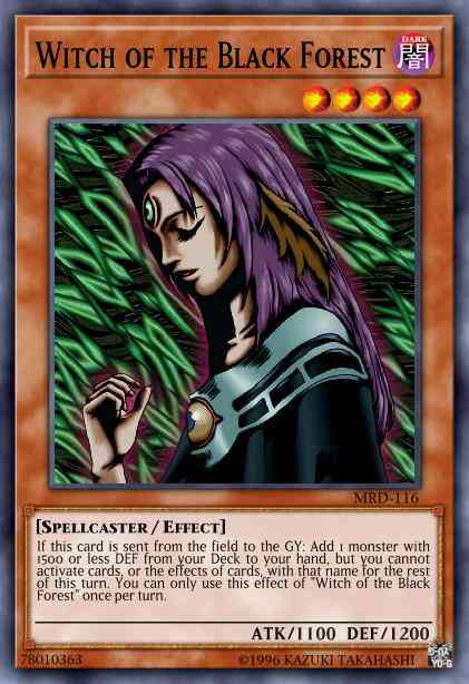 Witch of the Black Forest - BP01-EN001 - Rare - Unlimited