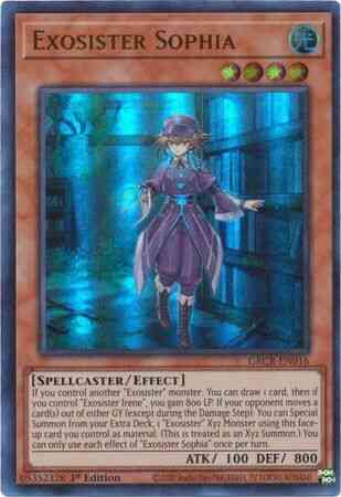Exosister Sophia - GRCR-EN016 - Ultra Rare - 1st Edition