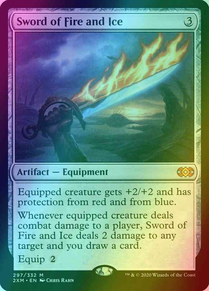 Sword of Fire and Ice [297] [Double Masters] [Foil] – Face to Face