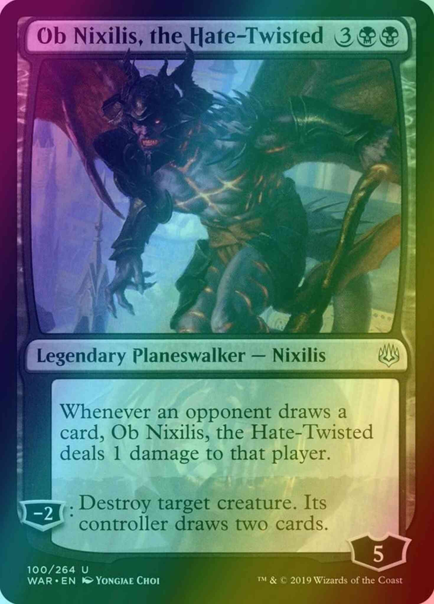 Ob Nixilis, the Hate-Twisted [100] [War of the Spark] [Foil] – Face to Face  Games