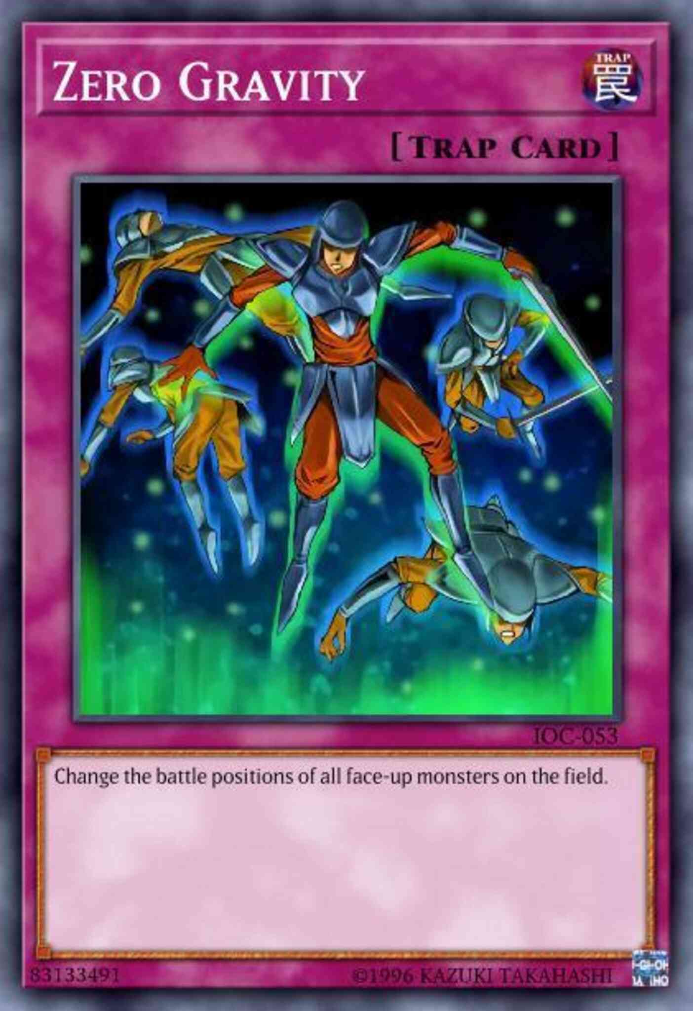 Zero Gravity - BP02-EN178 - Mosaic Rare - 1st Edition