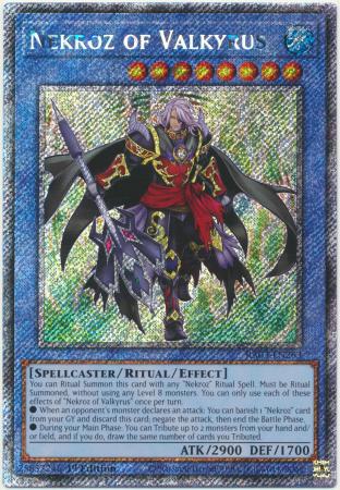 Nekroz of Valkyrus - RA03-EN263 - Platinum Secret Rare - 1st Edition