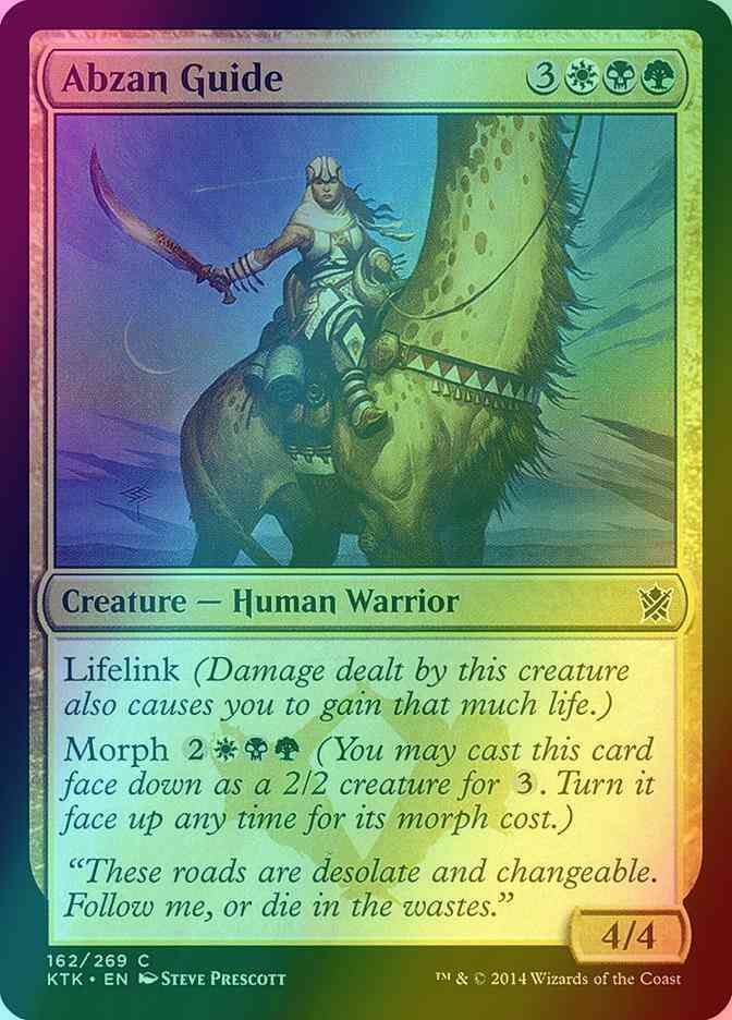 Abzan Guide [162] [Khans Of Tarkir] [Foil] – Face to Face Games