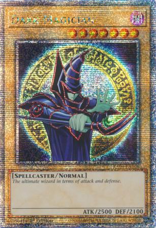 Dark Magician - 9th Art - RA04-EN106 - Quarter Century Secret Rare - 1st Edition