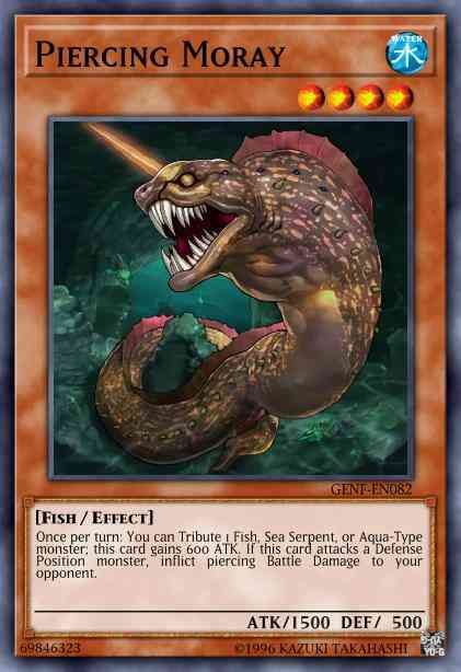 Piercing Moray - GENF-EN082 - Ultimate Rare - 1st Edition