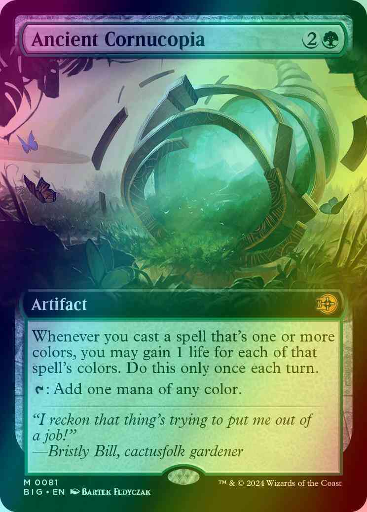 Ancient Cornucopia [81] [Extended Art] [The Big Score] [Foil