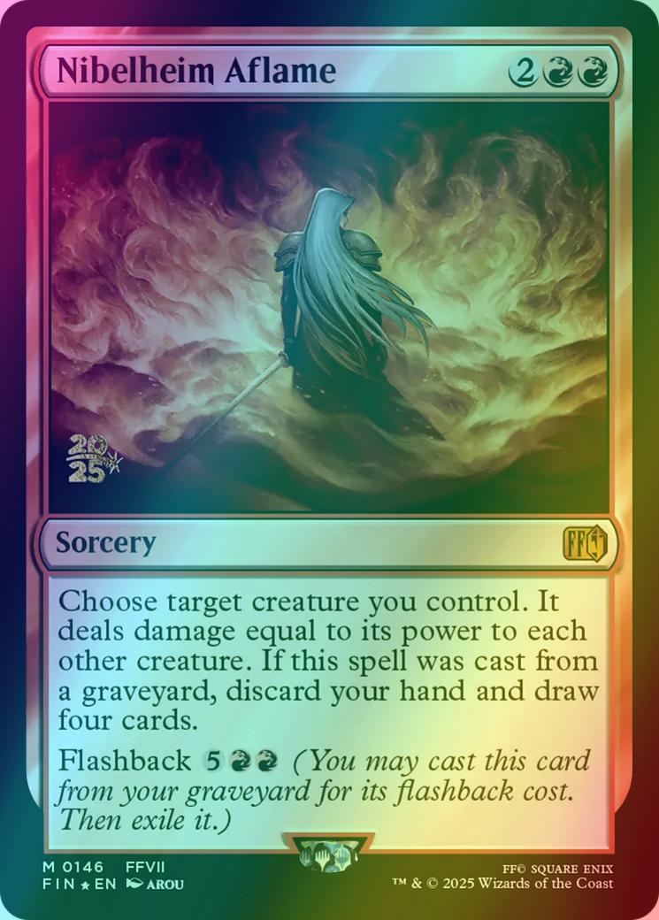 Nibelheim Aflame [146s] [Prerelease] [FINAL FANTASY: Promos] [Foil] – Face  to Face Games