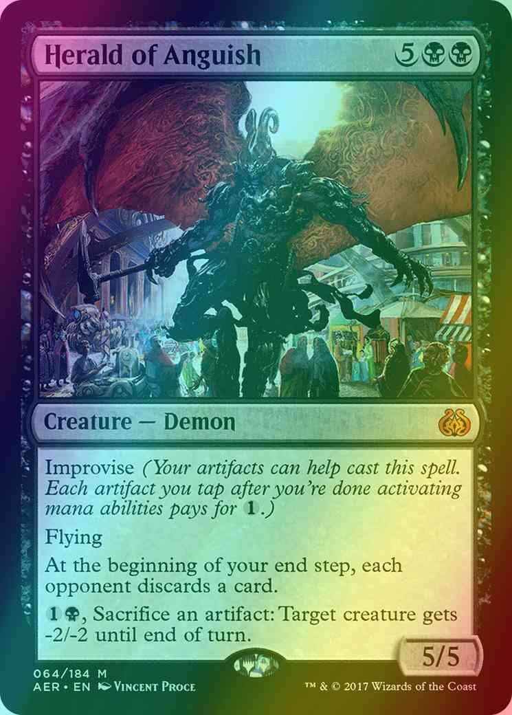 Herald of Anguish [64] [Aether Revolt] [Foil] – Face to Face Games