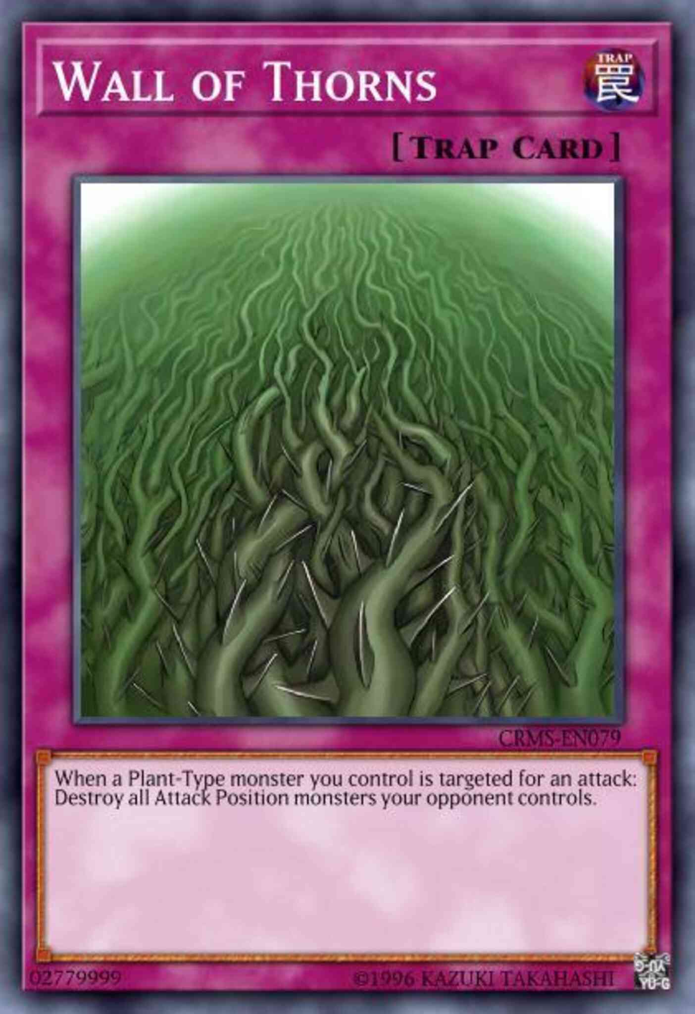 Wall of Thorns - AP03-EN013 - Super Rare - Unlimited