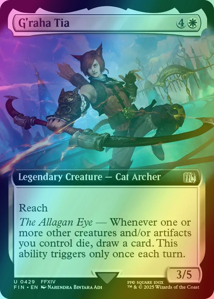 G'raha Tia [429] [Extended Art] [FINAL FANTASY] [Foil] – Face to Face Games