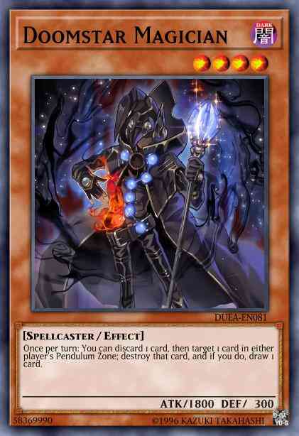 Doomstar Magician - DUEA-EN081 - Ultra Rare - 1st Edition