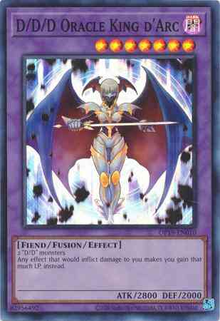 D/D/D Oracle King d'Arc - OP19-EN010 - Super Rare - Unlimited