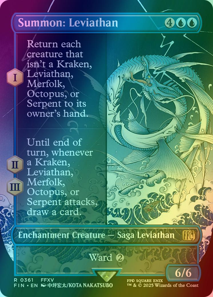 mtg final fantasy leviathan commander Final Fantasy Set Review: Best in the 99
