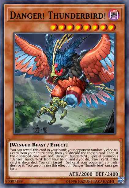Danger! Thunderbird! - MP19-EN217 - Ultra Rare - 1st Edition