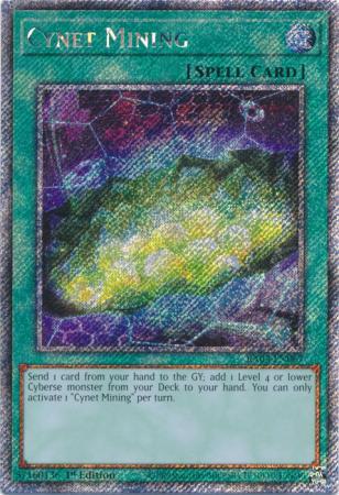 Cynet Mining - RA03-EN067 - Platinum Secret Rare