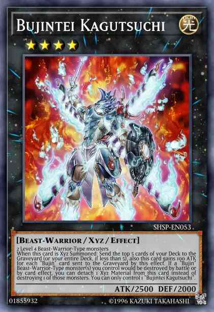 Bujintei Kagutsuchi - SHSP-EN053 - Ultra Rare - 1st Edition