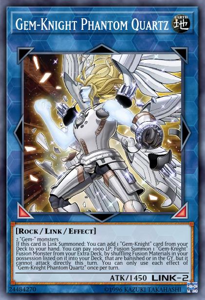 Gem-Knight Phantom Quartz - EXFO-EN092 - Super Rare - 1st Edition