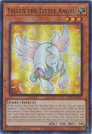 Tellus the Little Angel - EGS1-EN006 - Super Rare - Unlimited