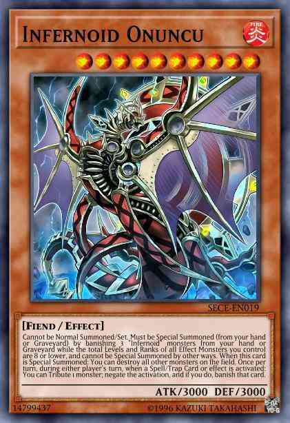 Infernoid Onuncu - SECE-EN019 - Ultimate Rare - 1st Edition