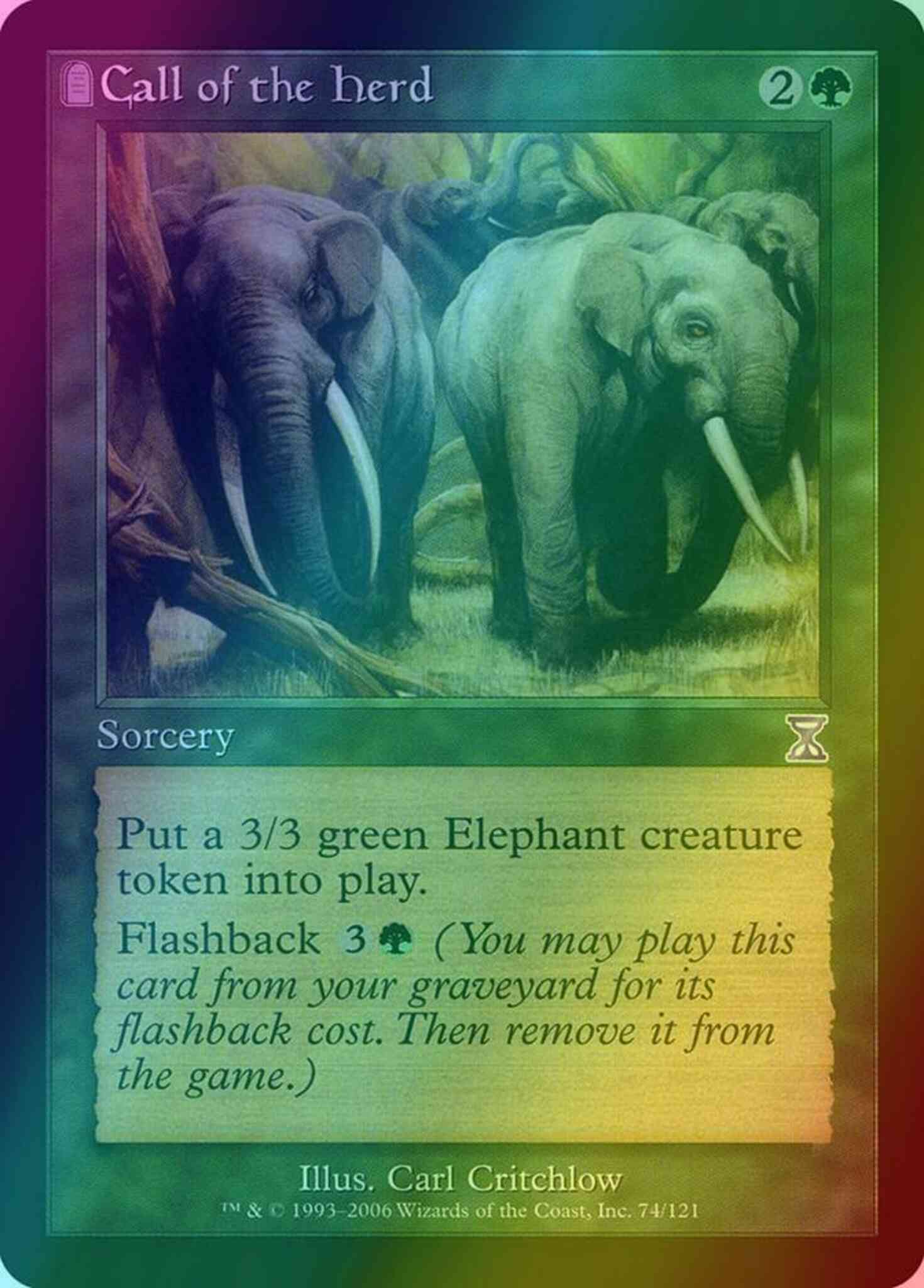 たむ!!!!!!MTG foil  Call of the herd Call of the Herd | Odyssey Foil | Card Kingdom