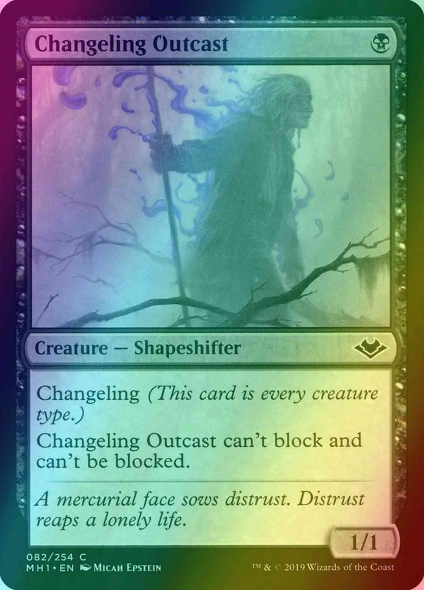Changeling Outcast [82] [Modern Horizons] [Foil] – Face to Face Games