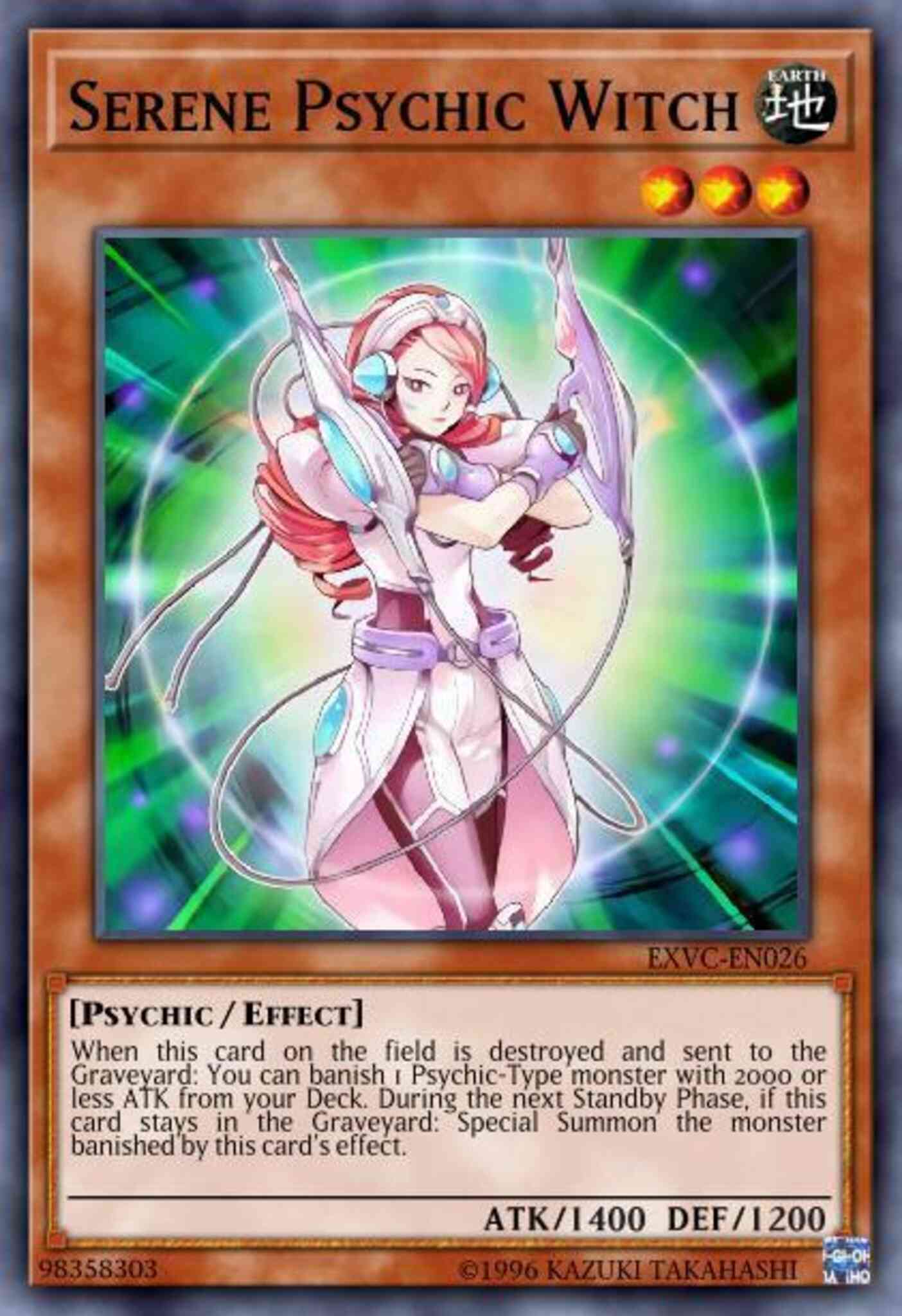 Serene Psychic Witch - AP03-EN004 - Super Rare - Unlimited