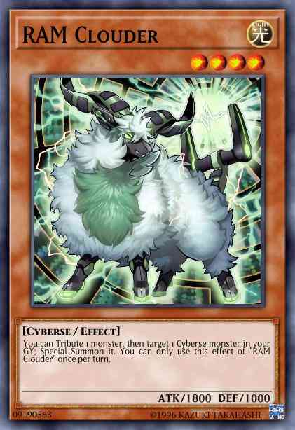 RAM Clouder - YS17-EN003 - Super Rare - 1st Edition