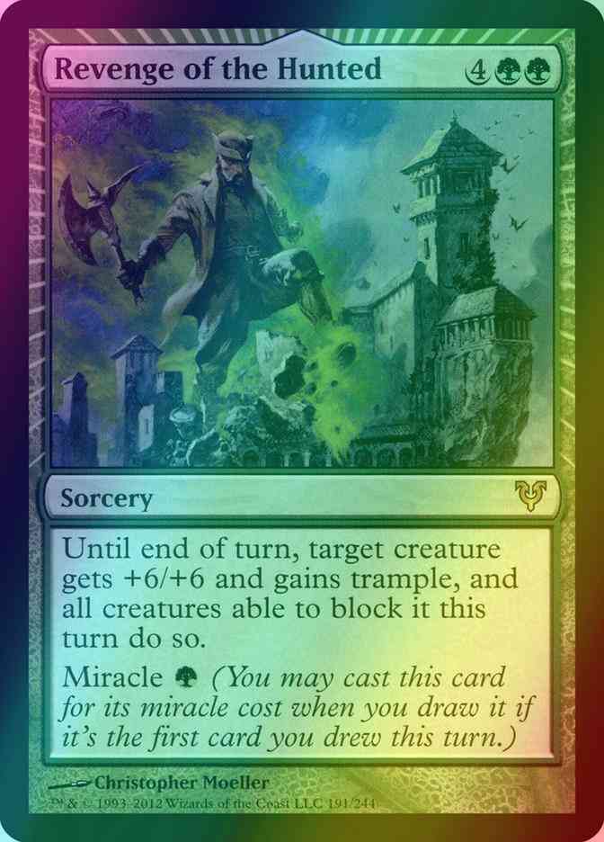 Revenge of the Hunted [191] [Avacyn Restored] [Foil] – Face to Face Games