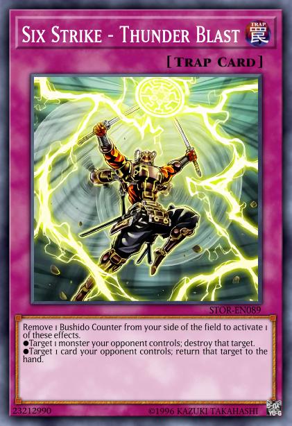 Six Strike - Thunder Blast - STOR-EN089 - Secret Rare - Unlimited
