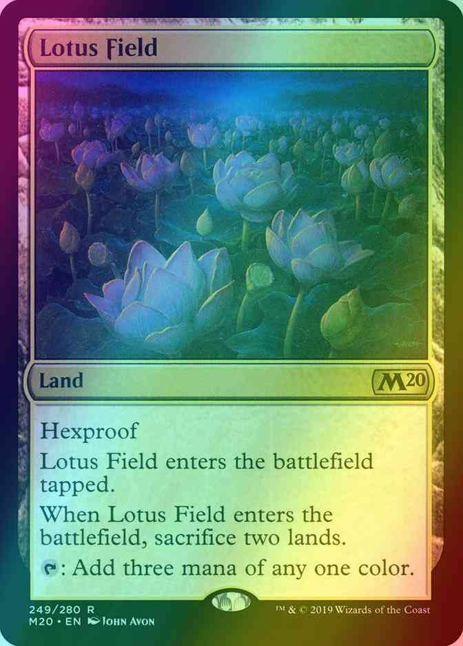 Lotus Field [249] [Core Set 2020] [Foil] – Face to Face Games