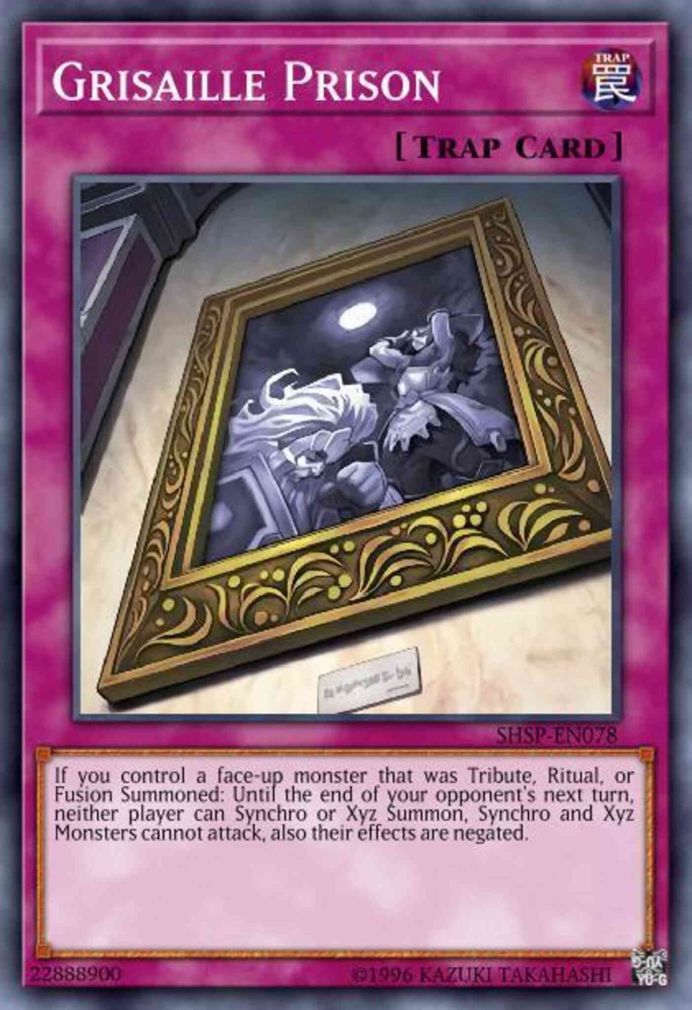 Grisaille Prison - SHSP-EN078 - Rare - Unlimited