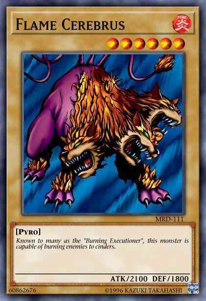 Flame Cerebrus - MRD-111 - Common - 1st Edition