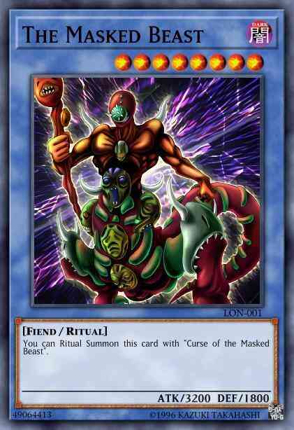 The Masked Beast - RP02-EN027 - Super Rare - Unlimited