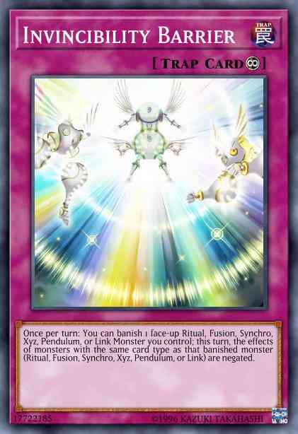 Invincibility Barrier - MP19-EN211 - Common - 1st Edition