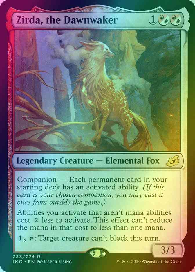 Zirda, the Dawnwaker [233] [Ikoria: Lair of Behemoths] [Foil] – Face to  Face Games