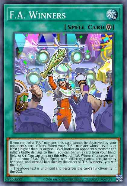 F.A. Winners - FLOD-EN089 - Rare - Unlimited