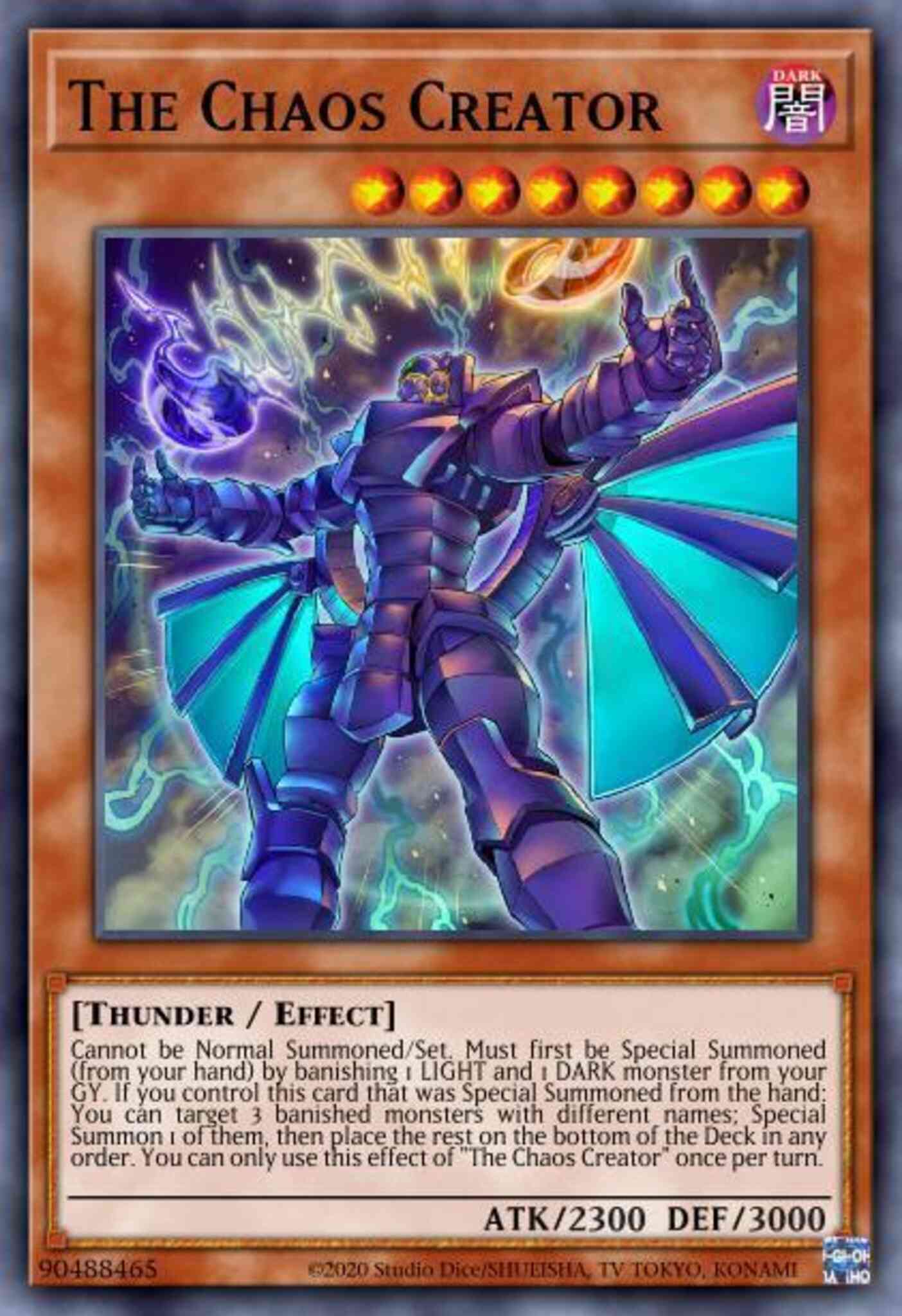 The Chaos Creator - TOCH-EN006 - Collector's Rare - Unlimited