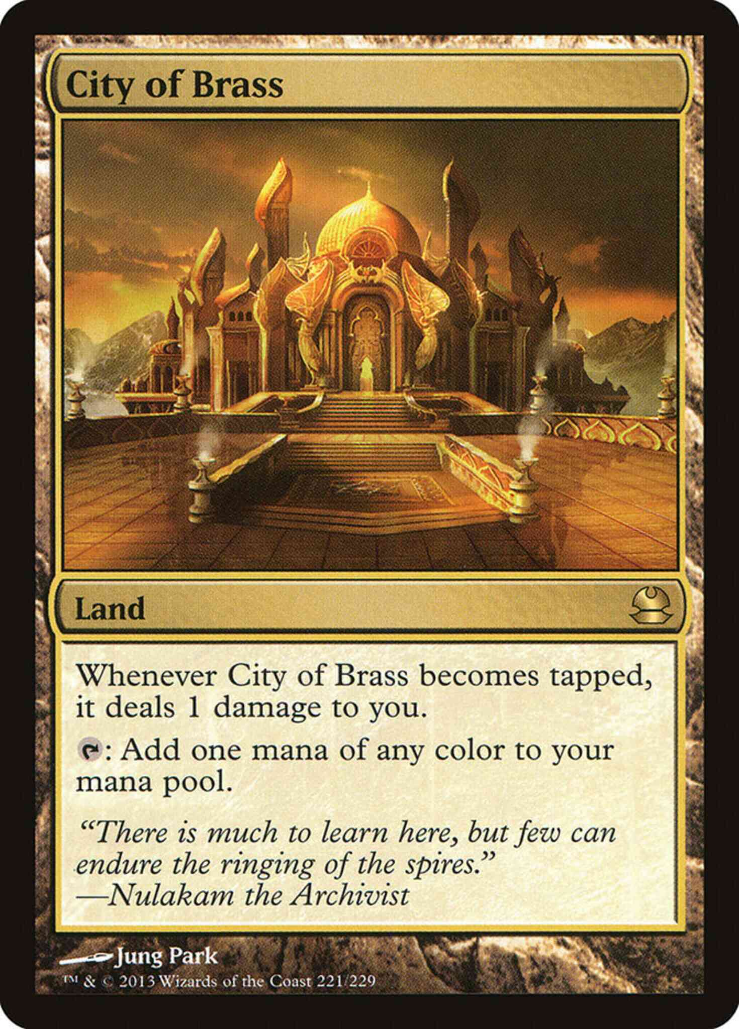 City of Brass [221] [Modern Masters] [Non-Foil] – Face to Face Games