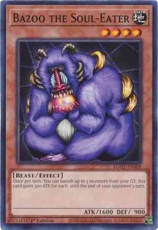 Bazoo the Soul-Eater - EGO1-EN008 - Common - 1st Edition