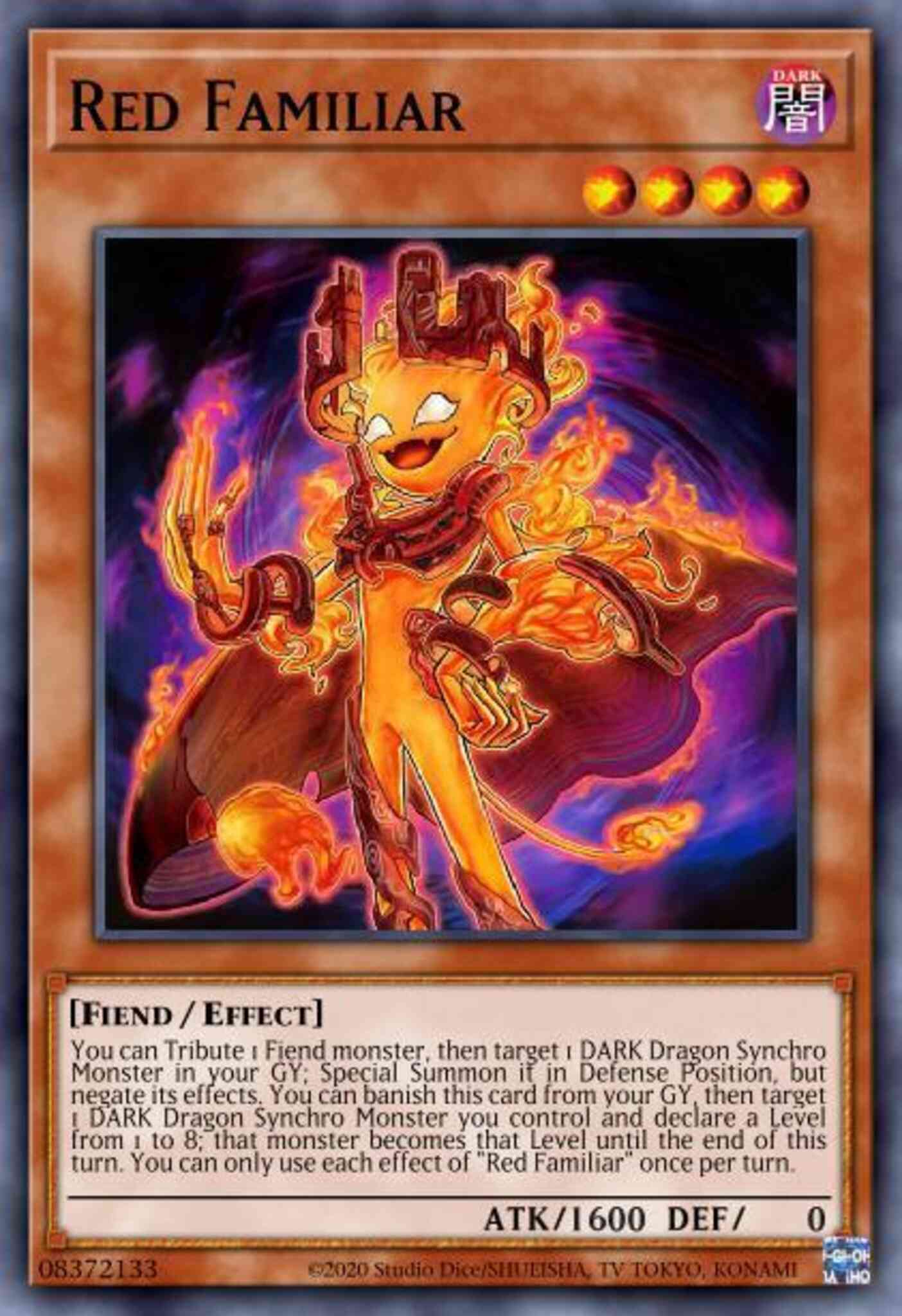 Red Familiar - ETCO-EN016 - Common - 1st Edition