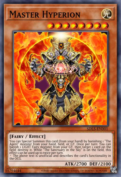 Master Hyperion - GLD5-EN027 - Gold Rare - Limited