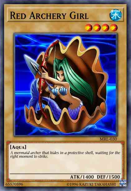 Red Archery Girl - DB1-EN016 - Common - Unlimited