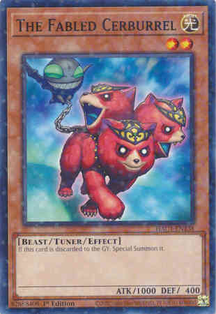 The Fabled Cerburrel - HAC1-EN138 - Duel Terminal Normal Parallel Rare - 1st Edition