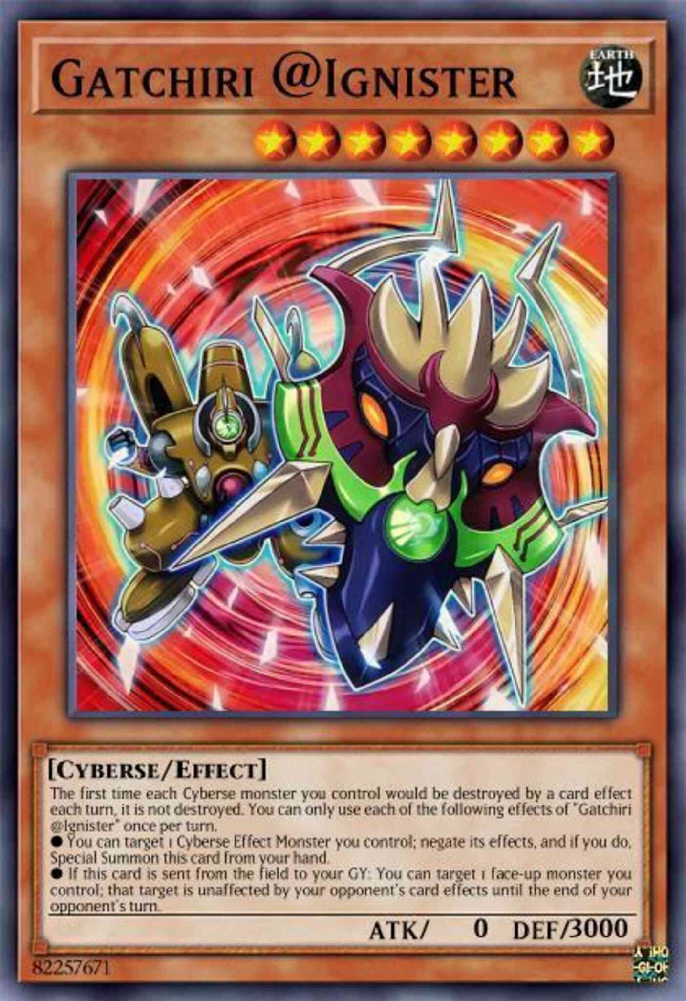 Gatchiri @Ignister - ETCO-EN097 - Super Rare - 1st Edition